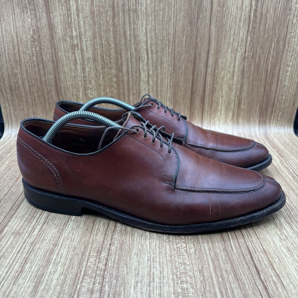 Allen Edmonds LASALLE 12 D Chili Men's Split‎ Toe shoe Oxford Dress LaceUp Shoes